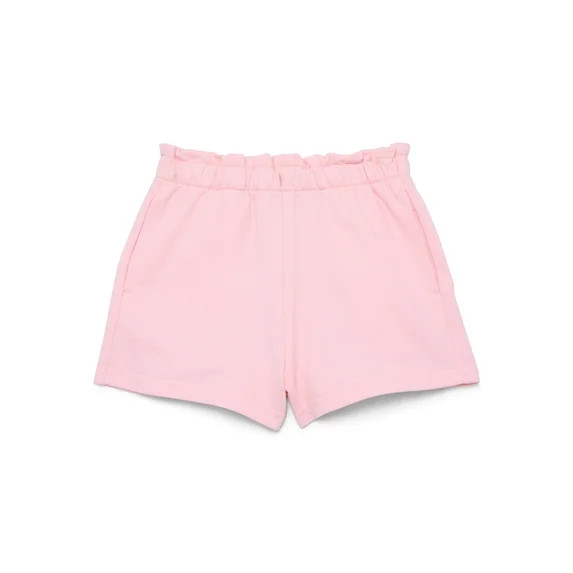 Wonder Nation Toddler Girls Pull On Knit Shorts, Sizes 18M-5T | Walmart (US)
