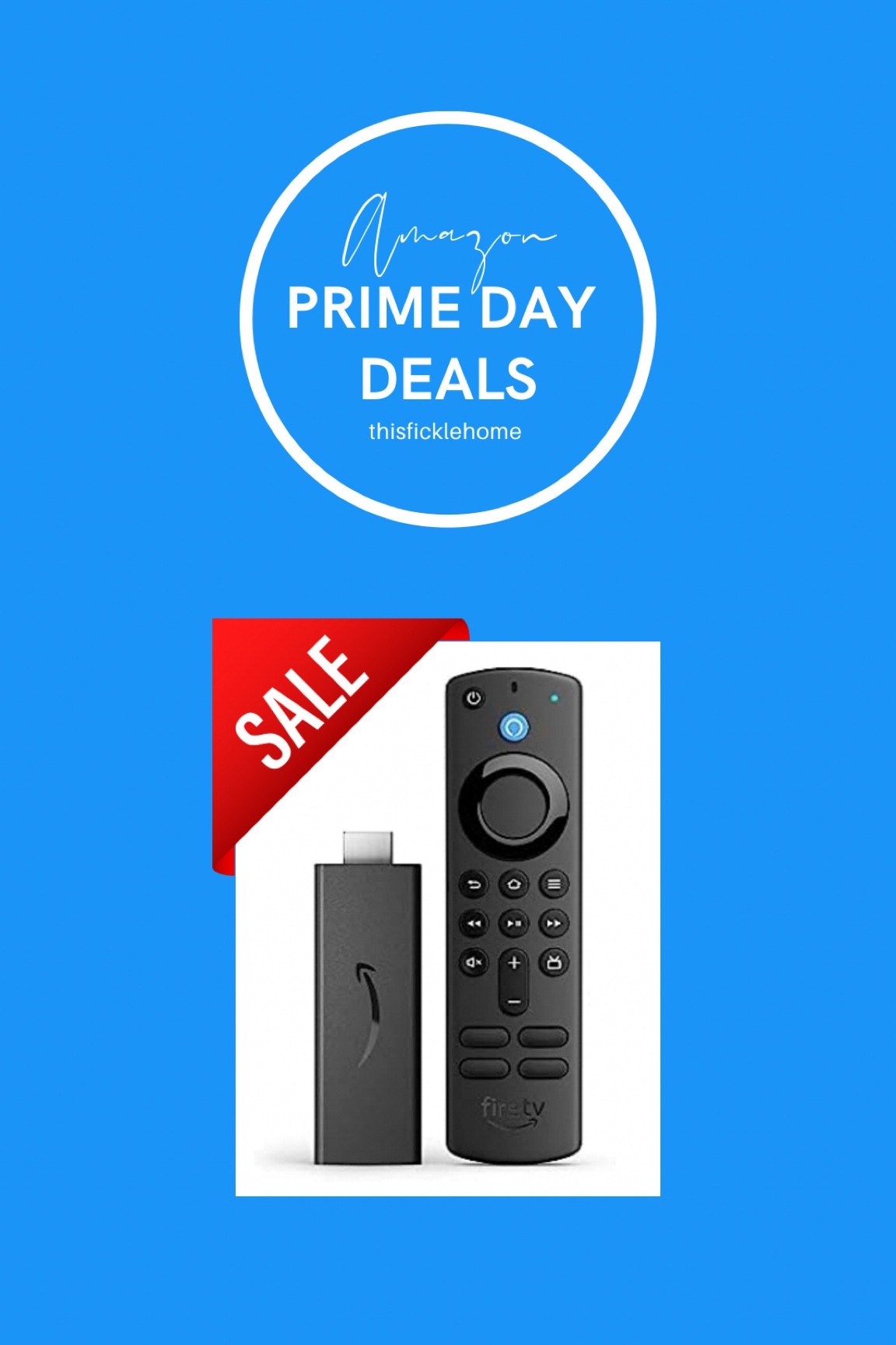 Fire tv stick with Alexa voice, Amazon prime day deals.

#LTKsalealert #LTKhome #LTKxPrimeDay