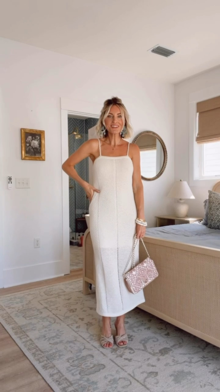 How cute is this sweater dress?! So pretty for vacation! Wearing S.

Loverly Grey, Target find, Target fashion, white maxi dress, vacation dress, resortwear, vacation outfit ideas 

#LTKTravel #LTKootd #LTKSeasonal
