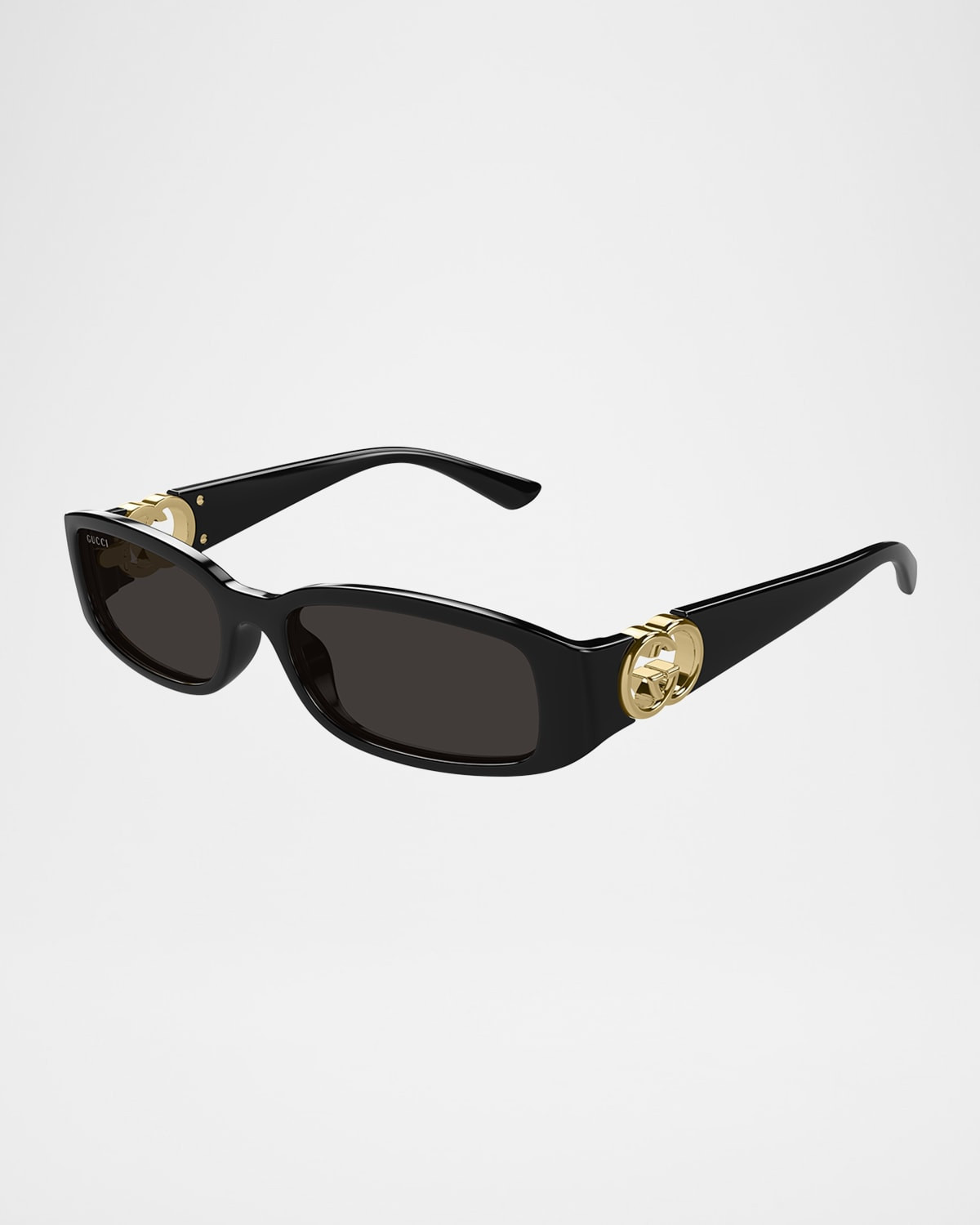 Rectangle Plastic Sunglasses | Neiman Marcus