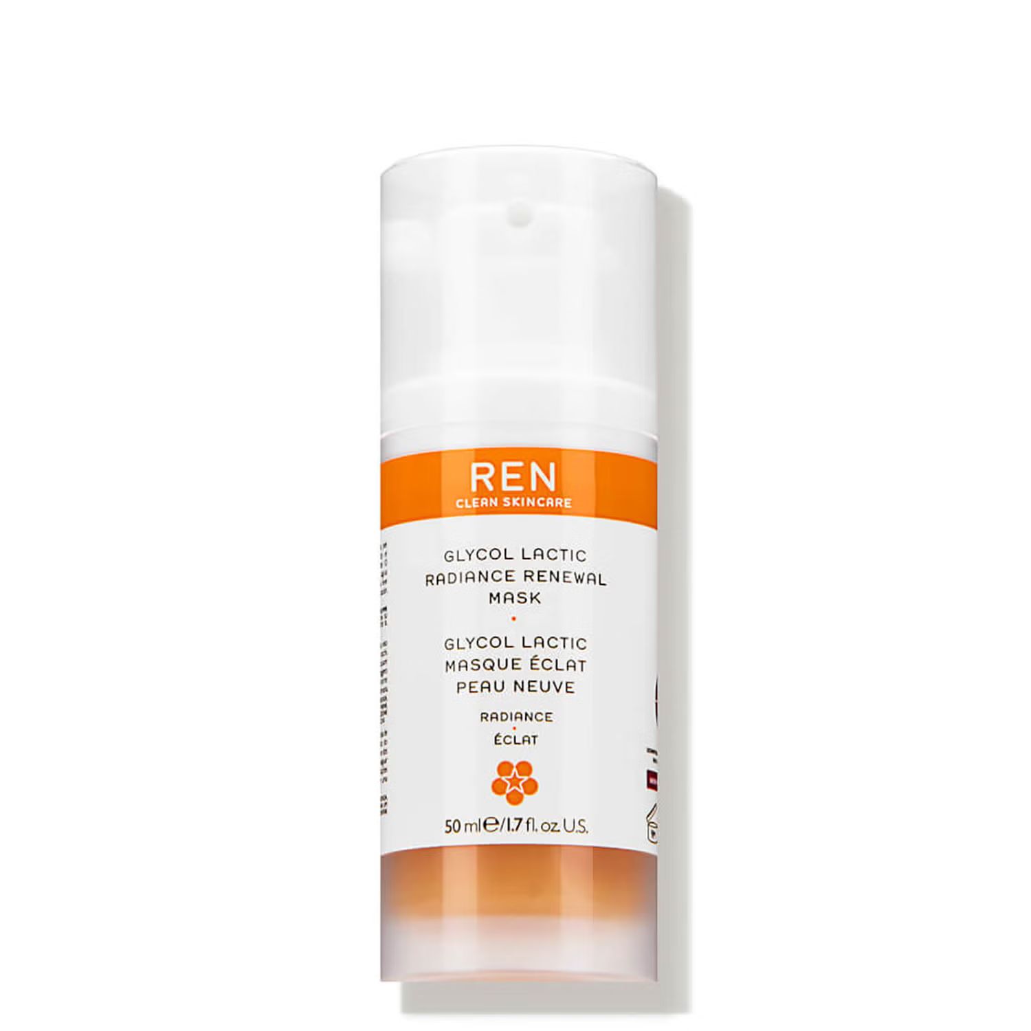 REN Clean Skincare Glycol Lactic Radiance Mask 50ml | Skincare RX