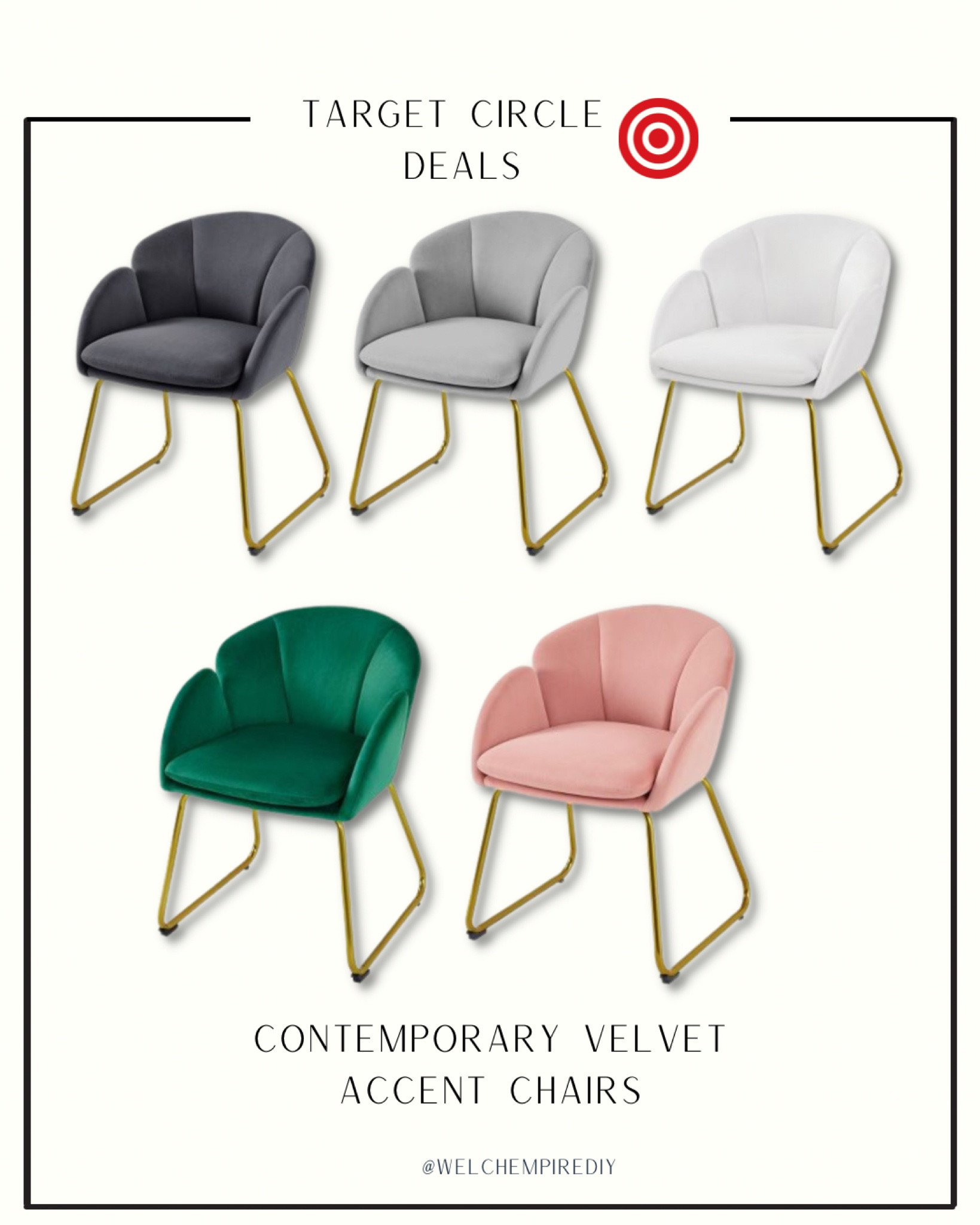 Create a cozy corner or stylish seating area that exudes elegance and charm. Now on sale at Target and available in 5 different colors! #TargetCircleSale 🎯

#LTKhome #LTKstyletip #LTKsalealert