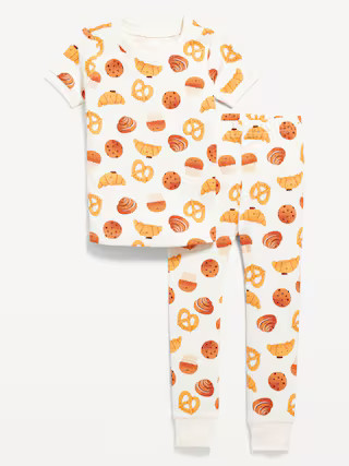Unisex Snug-Fit Printed Pajama Set for Toddler & Baby | Old Navy (US)