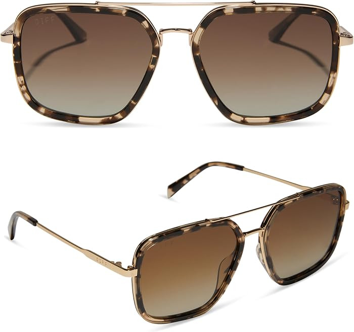 DIFF Jordan Designer Navigator Sunglasses for Women | 100% UVA/UVB Protection | Amazon (US)