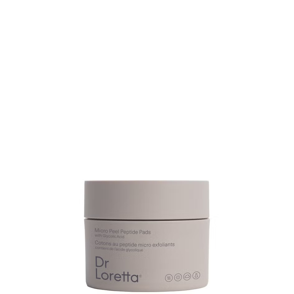 Dr. Loretta Micro Peel Peptide Pads With Glycolic Acid 60 Pads | Look Fantastic (UK)