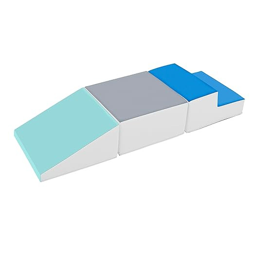 ECR4Kids SoftZone Junior Little Me Climb Crawl and Slide, Beginner Playset, Contemporary, 3-Piece | Amazon (US)