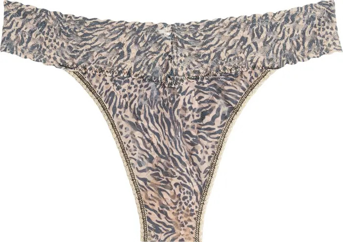 Hanky Panky Print Original Rise Thong | Nordstrom | Nordstrom