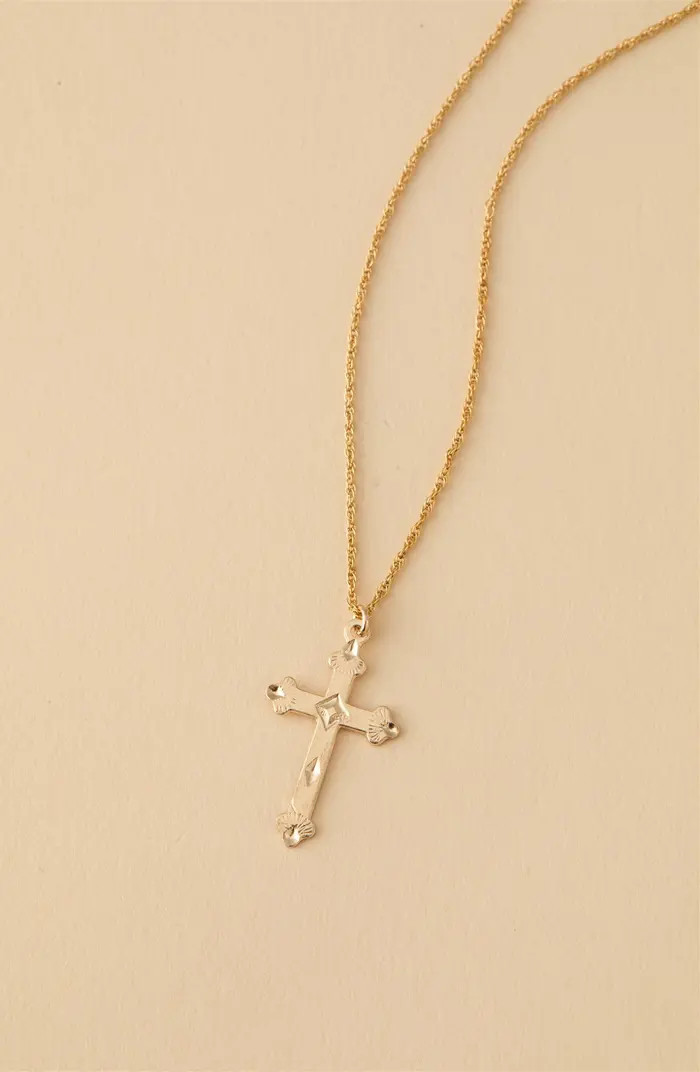 Julian Cross Pendant Necklace | Nordstrom