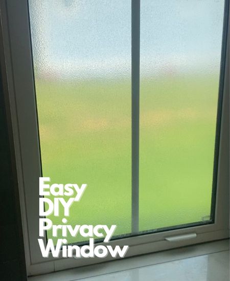 So easy to get make your window private. Just a little Mod Podge and a foam roller.. bam!

#LTKhome