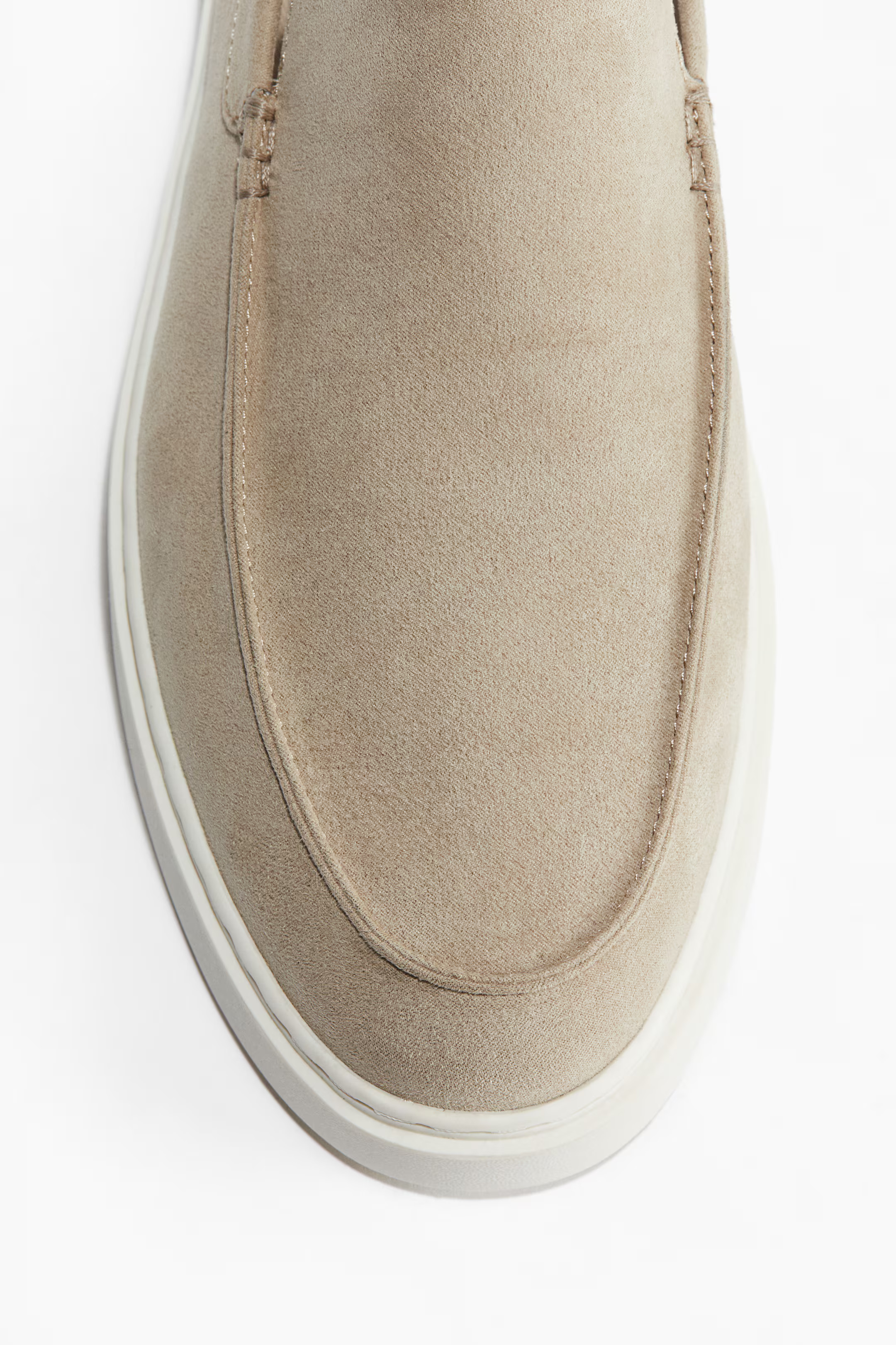 Moccasin-Seam Loafers - Beige - Men | H&M US | H&M (US + CA)