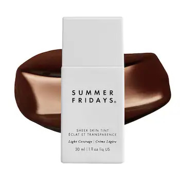 Sheer Skin Tint with Hyaluronic Acid + Squalane - Summer Fridays | Sephora | Sephora (US)