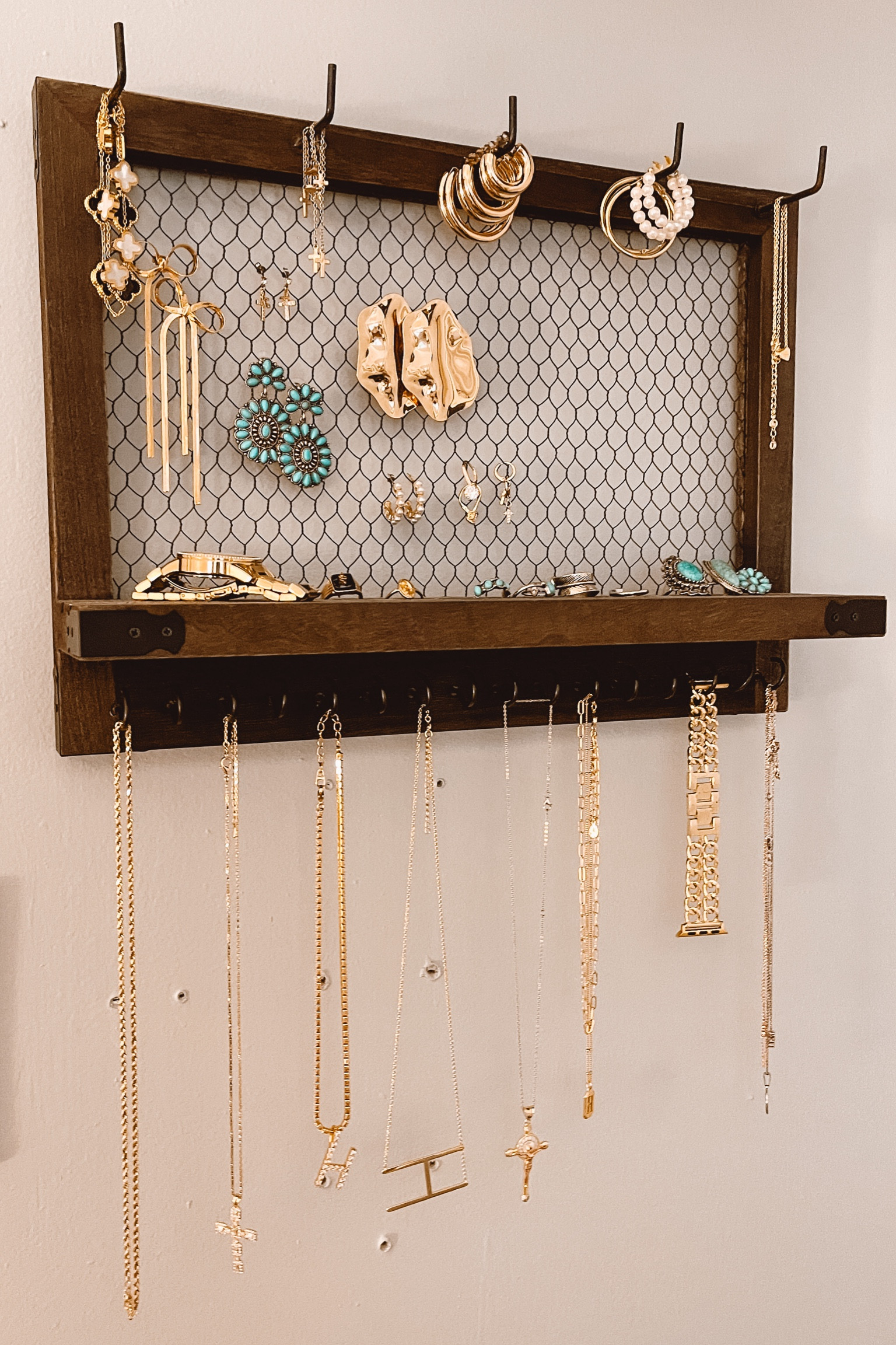 Wall Jewelry Organizer 

#LTKHome