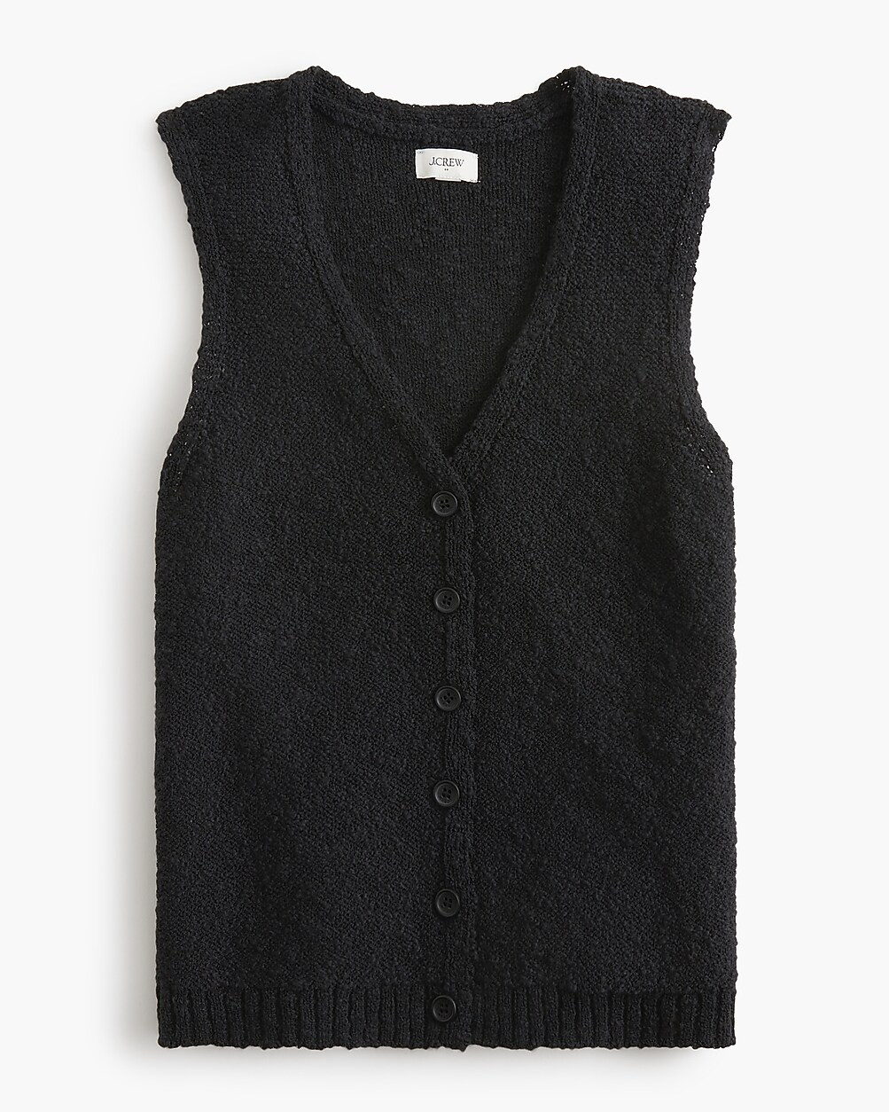 Slub V-neck sweater-vest | J.Crew Factory