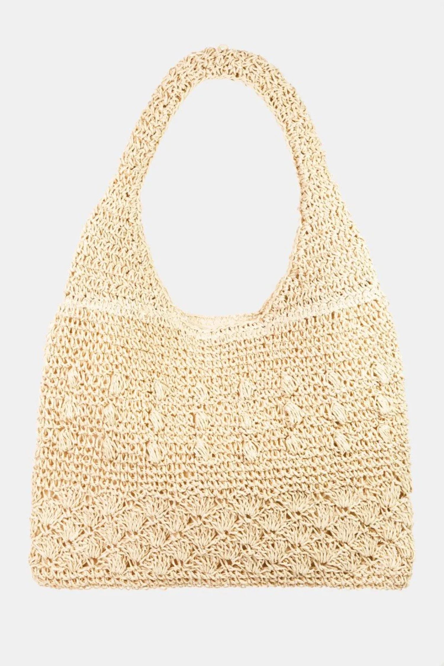 Boho Chic Straw Woven Beach Shoulder Bag | Walmart (US)