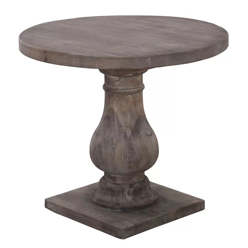 Paris Solid Wood Pedestal End Table | Wayfair North America