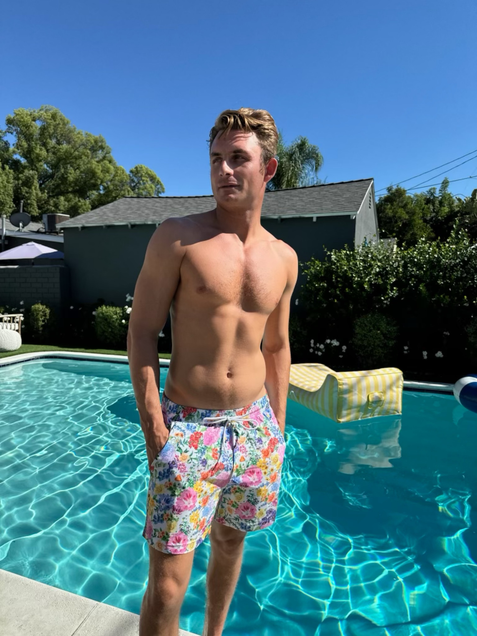 James' pool party fit! 
Show me your Mumu

#LTKSwim #LTKStyleTip