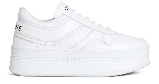 Block sneakers with wedge outsole in calfskin - CELINE | 24S (APAC/EU)