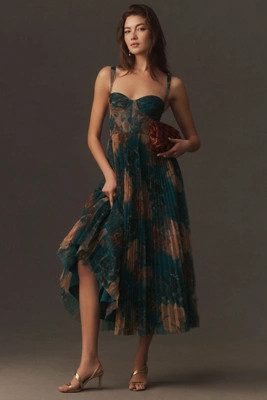Hutch Willa Sleeveless Tulle Maxi Dress | Anthropologie (US)