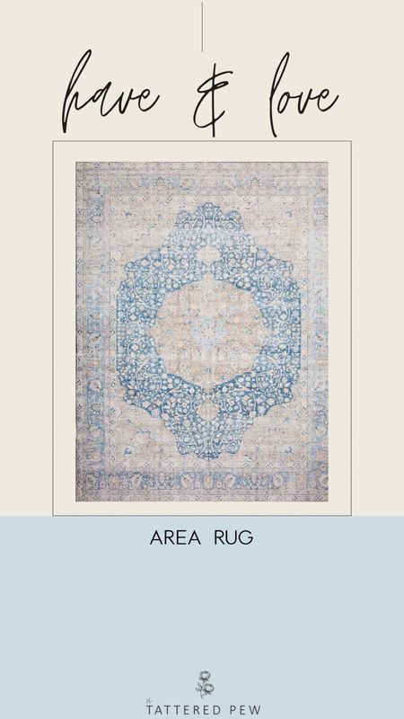 I got this rug over the Prime Day sale and I absolutely love it! Plus, it's still 73% off. This is a favorite of mine because it has a vintage look to it and I can easily vacuum over it because it's thin!

#LTKhome #LTKFind #LTKsalealert