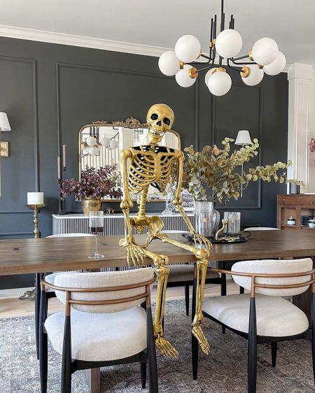 This popular gold skeleton is still in stock and only $40! Perfect for indoor Halloween decor or a fall front porch setup, too! We’re calling her Goldie and she’s so fun to pose! 💀

#LTKfindsunder50 #LTKstyletip #LTKHalloween