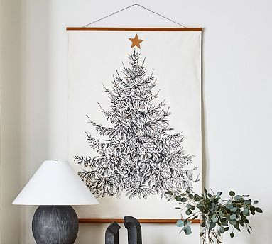 Light Up Holiday Tree Banner | Pottery Barn (US)