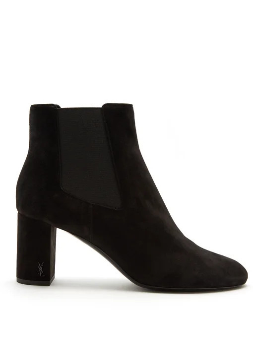 Loulou suede chelsea boots | Saint Laurent | Matches (US)
