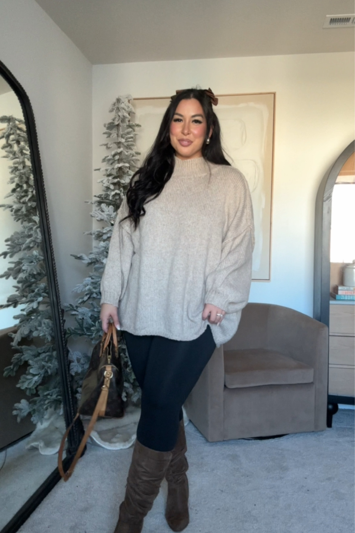 Amazon sweater
Midsize casual winter outfit 

#LTKHoliday #LTKMidsize