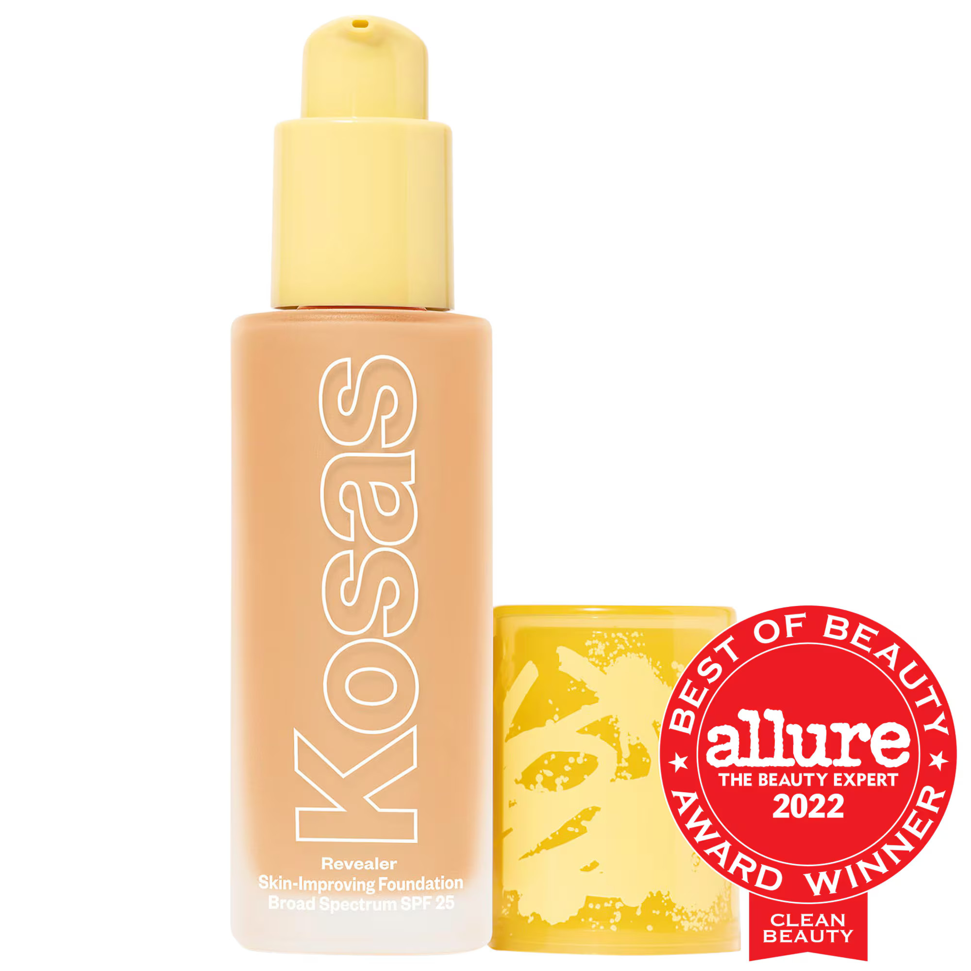 Kosas Revealer Skin-Improving Foundation SPF 25 with Hyaluronic Acid and Niacinamide Light Medium Ne | Sephora (US)
