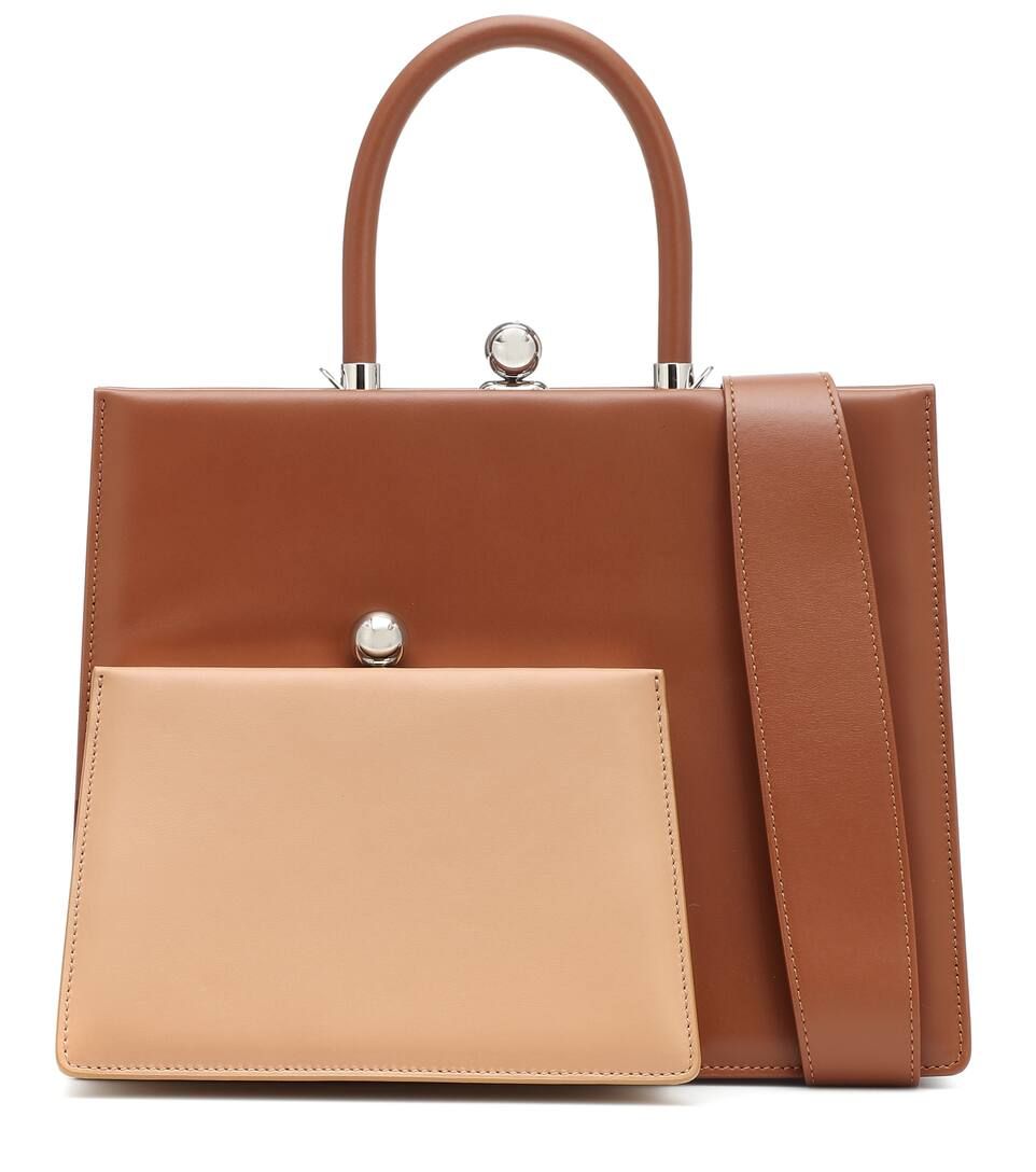 Twin Frame leather tote | Mytheresa (INTL)