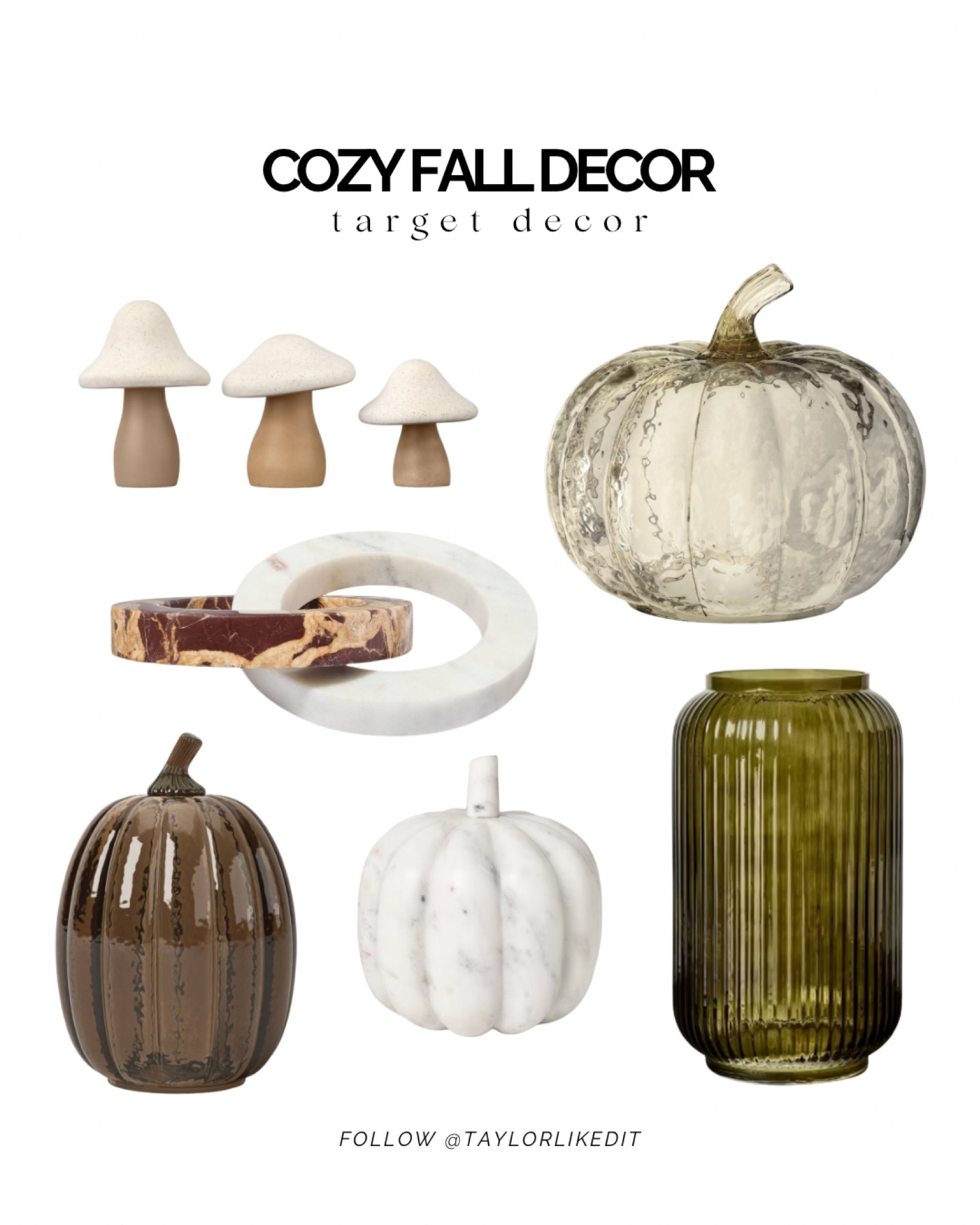  Elevate your fall vibes with these chic Target decor pieces! 🍂 Perfect for creating that cozy, seasonal atmosphere. Shop my fall must-haves now!


#target #targethome #homedecor

#LTKHome #LTKFindsUnder50 #LTKSeasonal