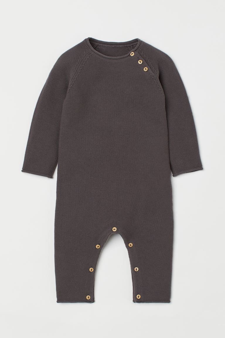 Knit Cotton Jumpsuit | H&M (US)