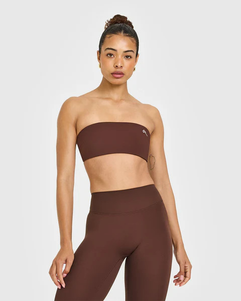 Unified Micro Bandeau Bralette 
 Espresso Brown | Oner Active (UK / US)