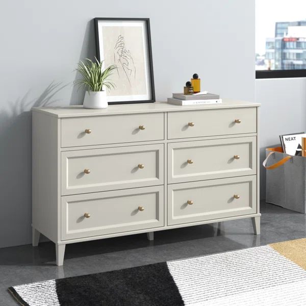 Aliannys 6 - Drawer Dresser | Wayfair North America