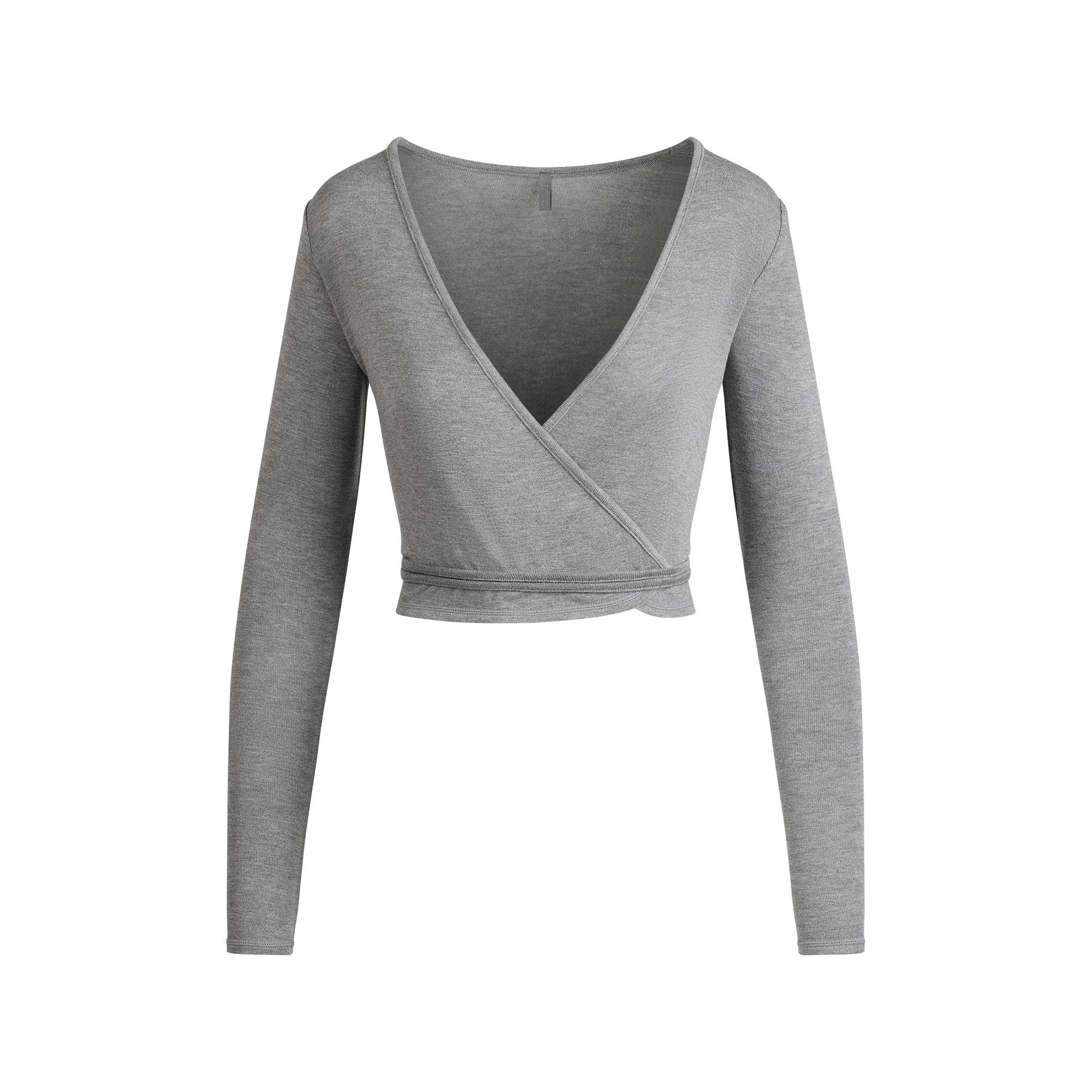 LONG SLEEVE WRAP TOP | SKIMS (US)