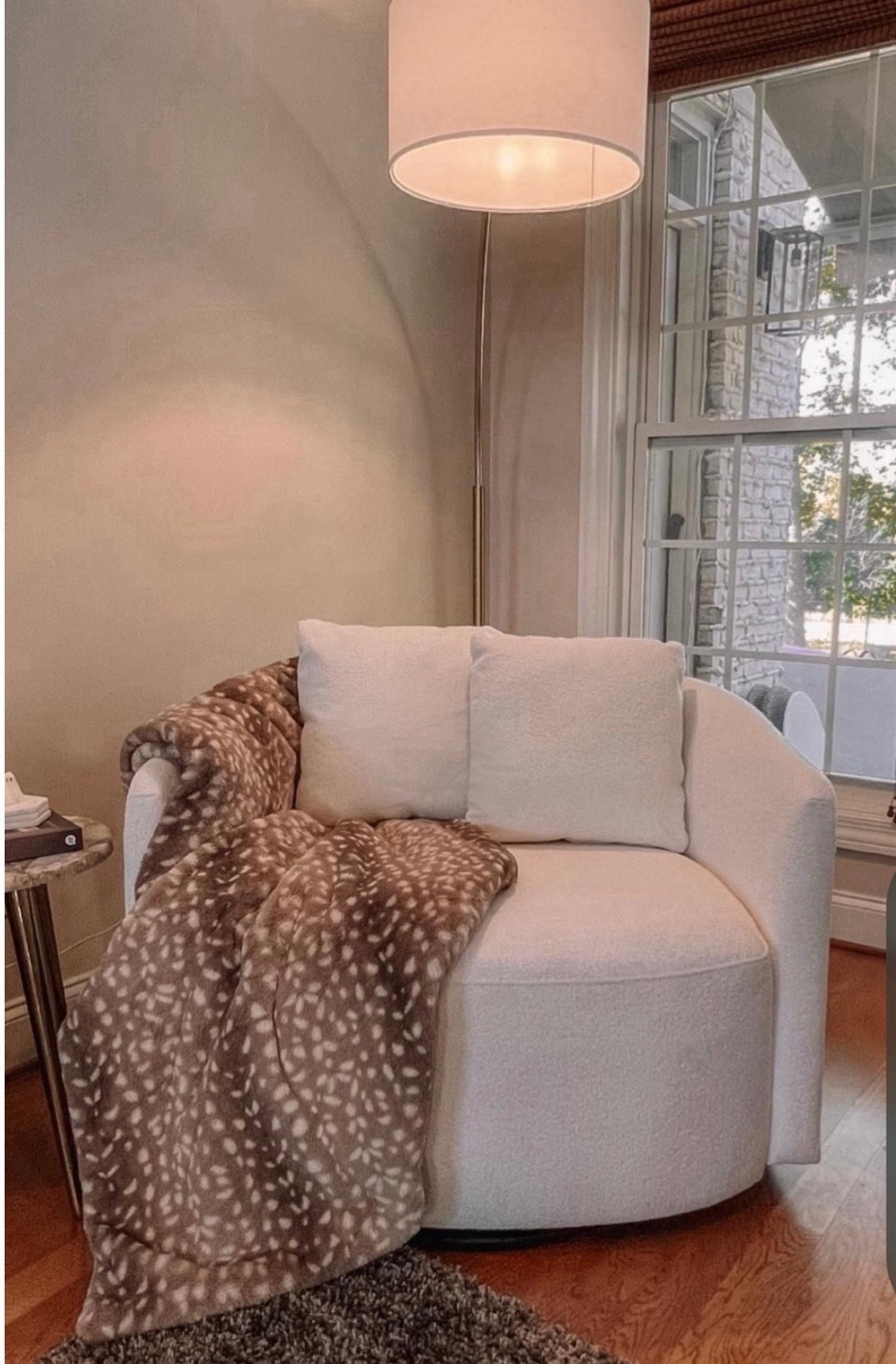 Y’all‘s favorite white Walmart chair is back in stock and under $300! This designer do for a pottery barn or a CB2 swivel chair is my favorite piece in my house! I got this antelope blanket from Amazon years ago and linked more cute throws to style as well! Also linked more of my living room furniture for you all to shop!

#LTKsalealert #LTKhome 

#LTKSeasonal