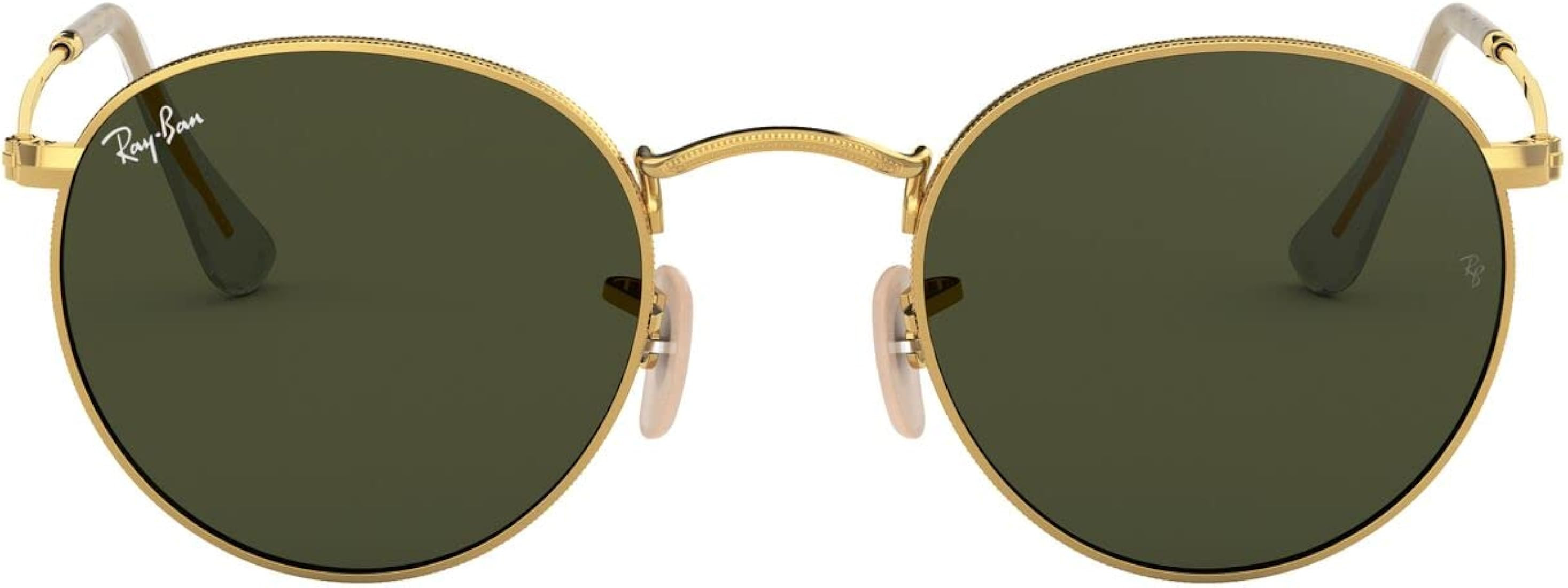 Ray-Ban Rb3447 Round Metal Sunglasses | Amazon (US)