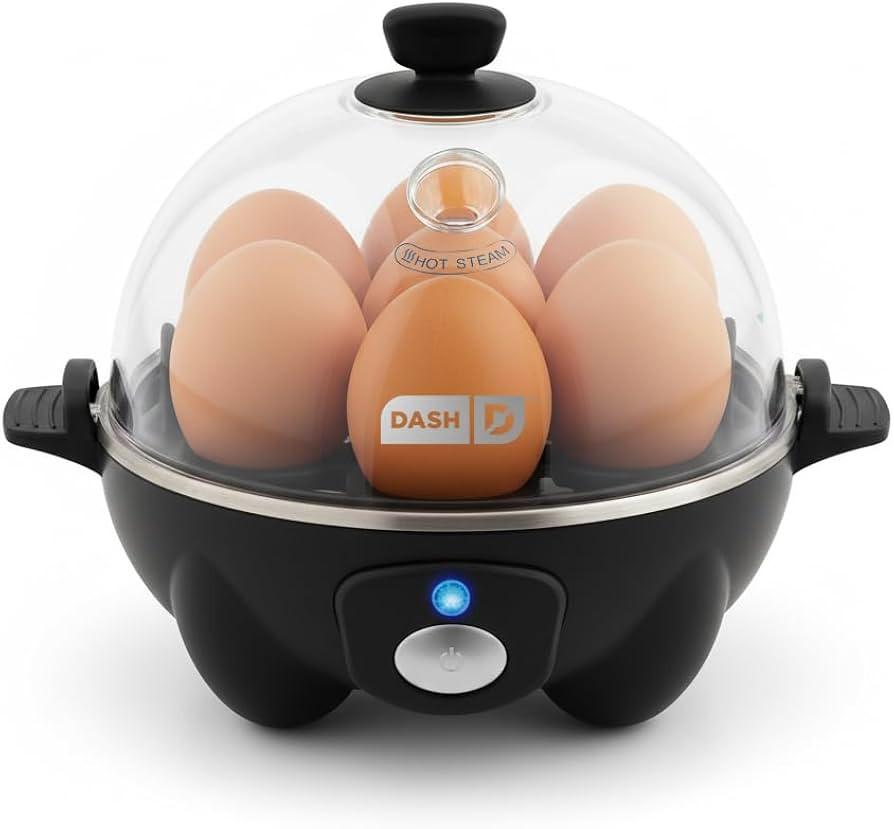 Dash Rapid Egg Cooker - Boiler, Poacher & Steamer - Includes Measuring & Recipe Guide - Dishwashe... | Amazon (US)