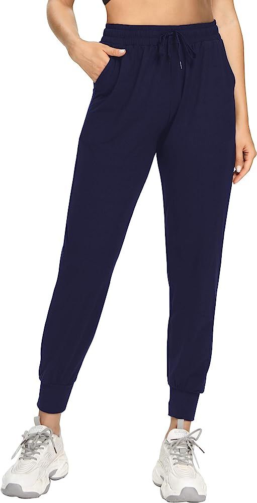 Amazon.com : FULLSOFT Sweatpants for Women-Womens Joggers with Pockets Lounge Pants for Yoga Work... | Amazon (US)