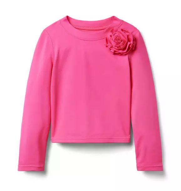 Recycled Rosette Rash Guard | Janie and Jack