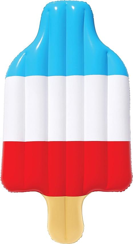 SportsStuff AMERIPOP Pool Float, Red/White/Blue, Ice Cream on a Stick Float | Amazon (US)