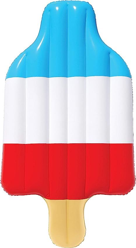 SportsStuff AMERIPOP Pool Float, Red/White/Blue, Ice Cream on a Stick Float | Amazon (US)