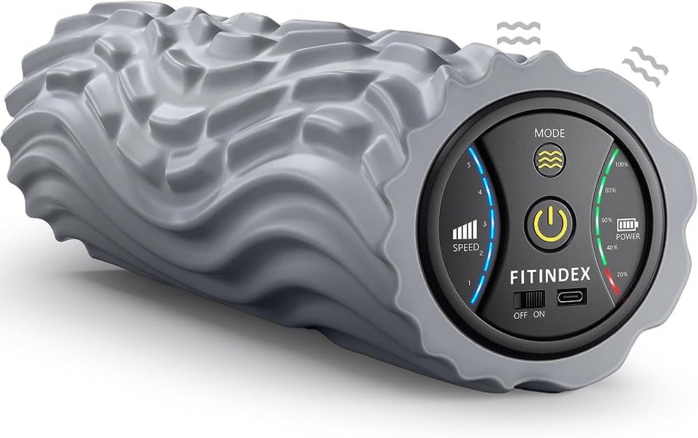 FITINDEX Vibrating Foam Roller 5-Speed, Next Generation Electric Foam Roller for Muscle Relax, Fi... | Amazon (US)