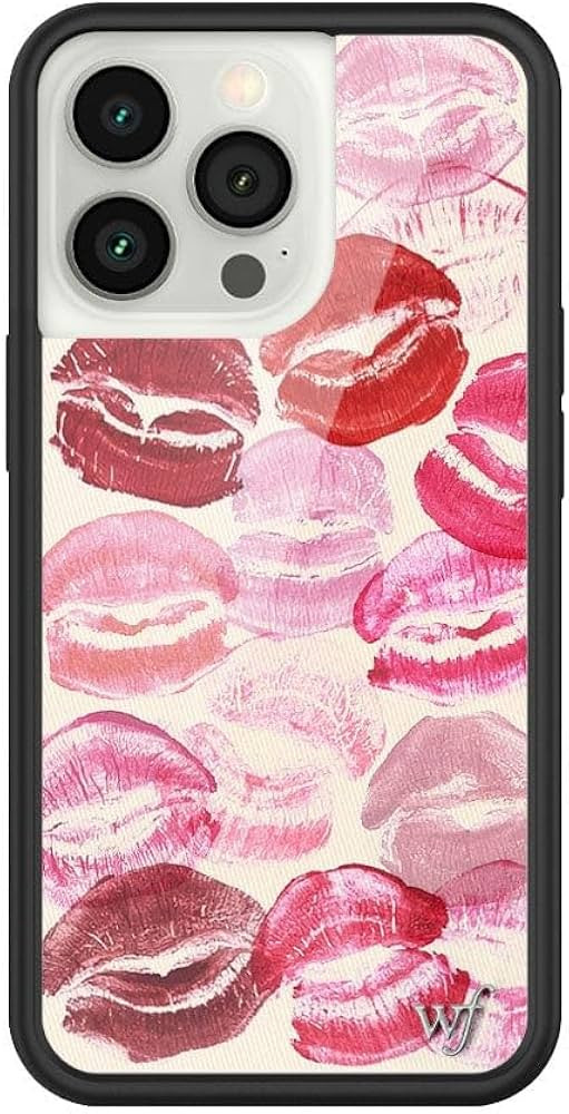 Wildflower Cases - Kensington Case, Compatible with Apple iPhone 13 Pro | Lipstains, Red, Pink, W... | Amazon (US)