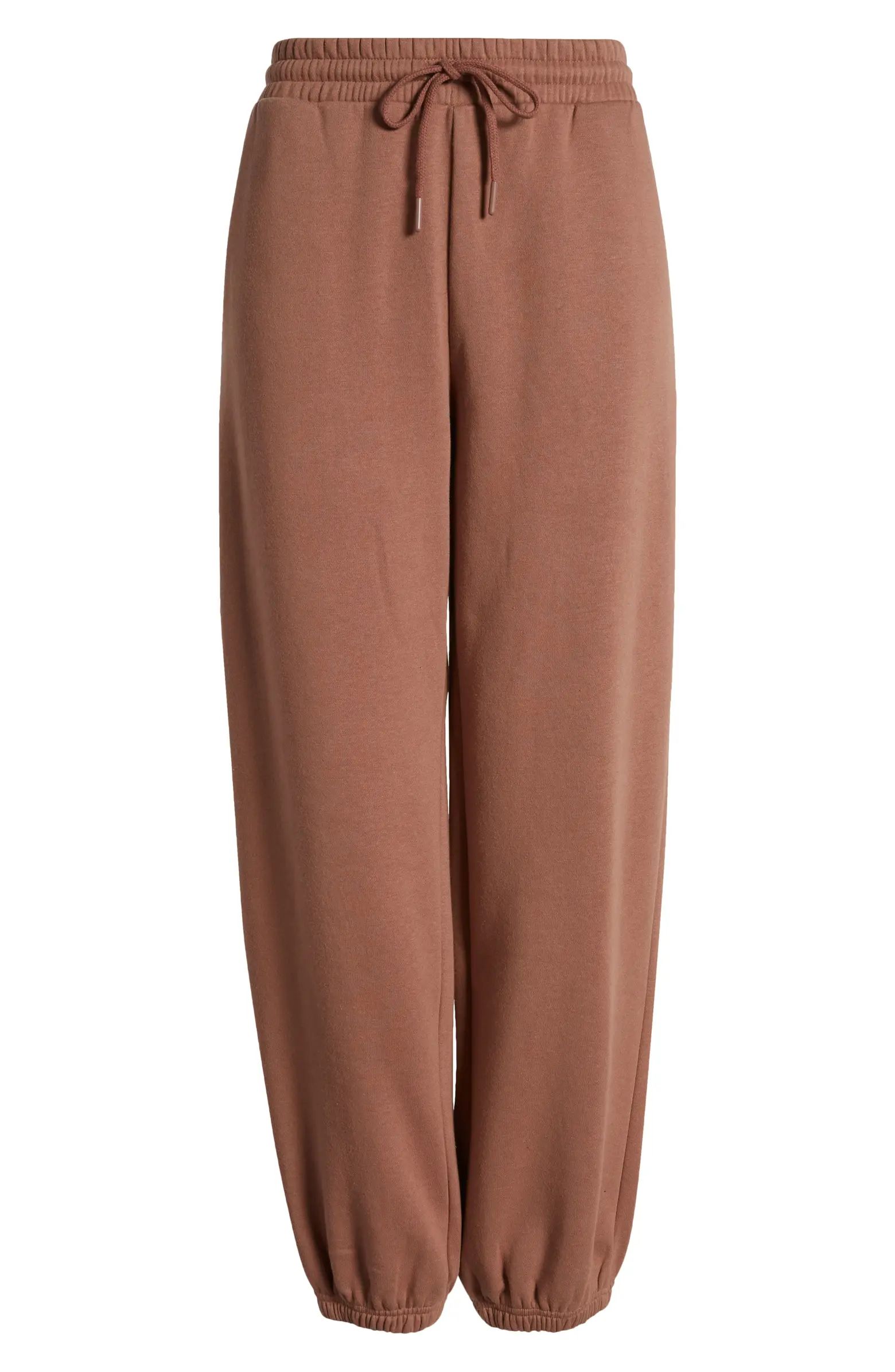 Oversize Fleece Joggers | Nordstrom