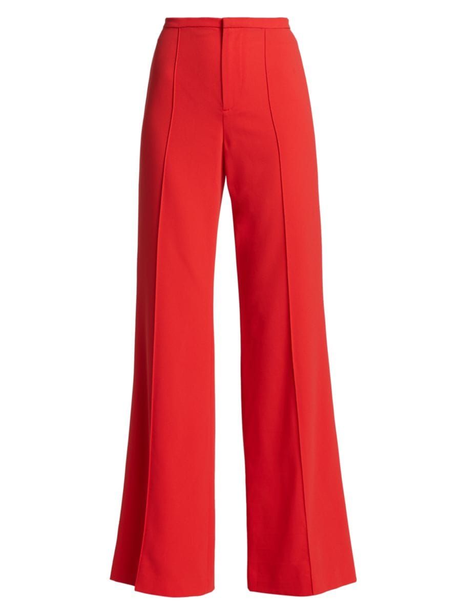 Alice + Olivia Dylan High-Waisted Wide-Leg Pants | Saks Fifth Avenue