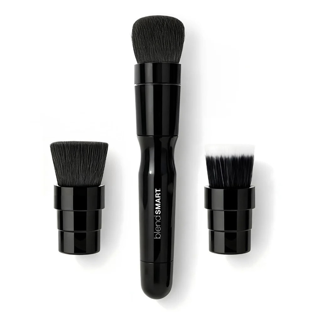 blendSMART Rotating Makeup Brush Set | Everyday Beauty 3 - Heads Kit | blendSMART