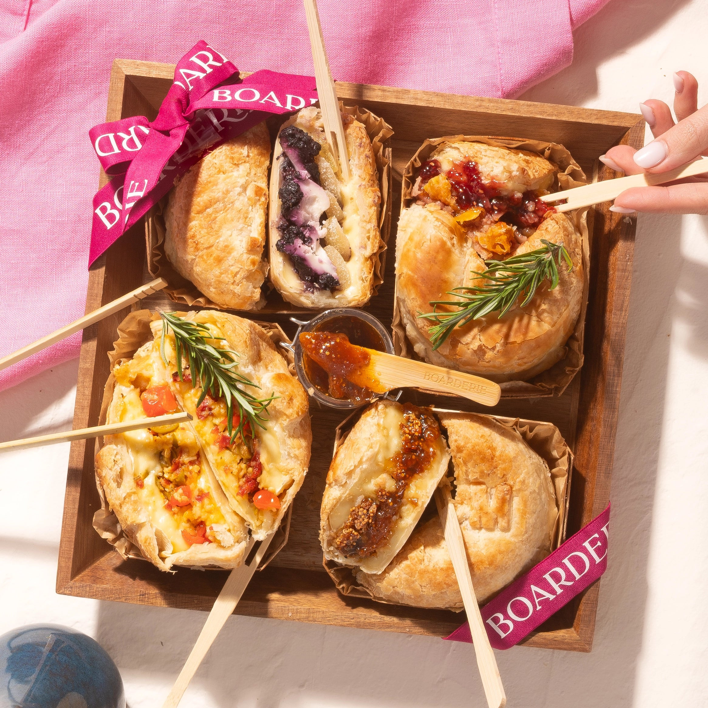 Baked Brie Charcuterie Board | Boards - Boarderie | Boarderie