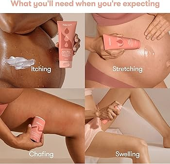 Frida Mom Pregnancy Skincare Body Relief Set for Stretch Marks, Dry Skin, Swelling & Chafing - 4 ... | Amazon (US)