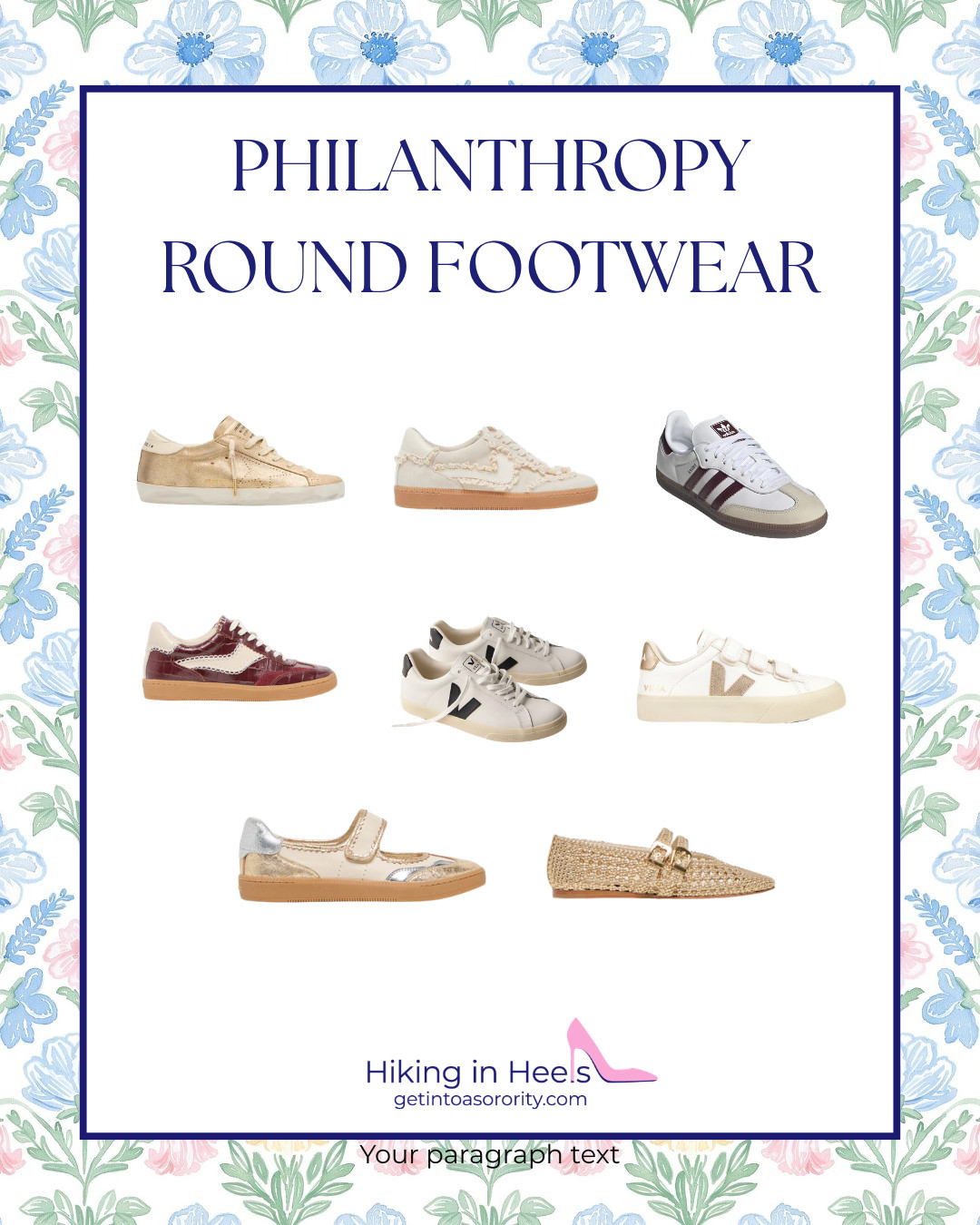 MSU Philanthropy Round Footwear! ✨ 

 
