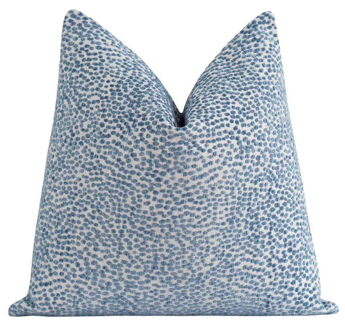 Capron Lake Dotted Chenille Pillow | Land of Pillows